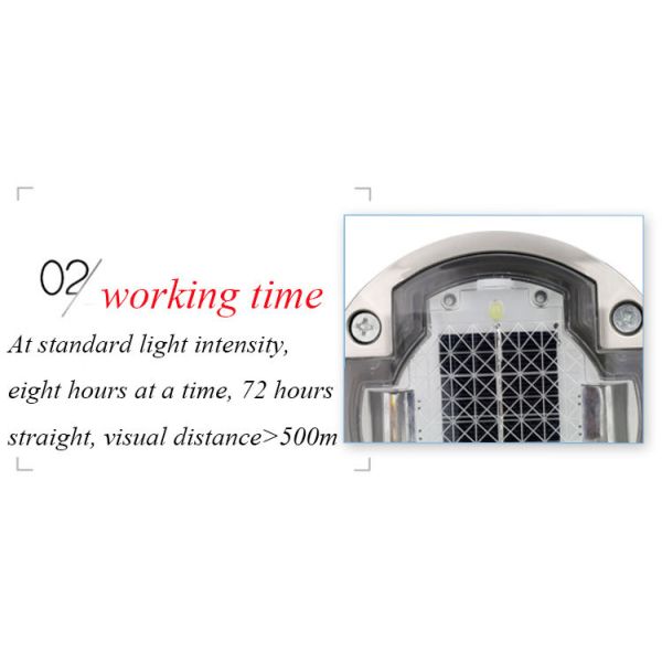 IP68 Waterproof Solar Cat Lights Eyes Road Studs 1200mah