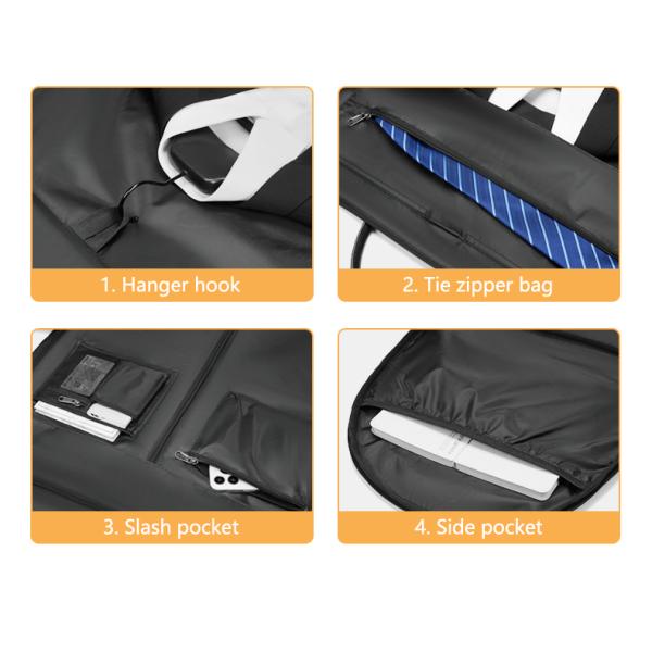 Модные мужчины водонепроницаемая сумка с обувным отсеком