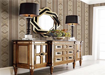 Waterproof Country Dining Room Wallpaper / Contemporary Wall Coverings
