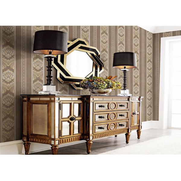 Waterproof Country Dining Room Wallpaper / Contemporary Wall Coverings