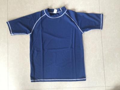 80%polyamide;20%elasthane boy'ssolid rash guard Swimwear one piece