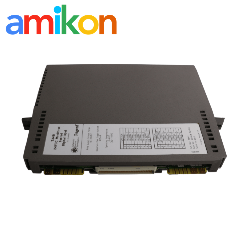 ICS Triplex T3411 Monitored Digital Input Module with 24 V DC Nominal, 1500 V AC Isolation