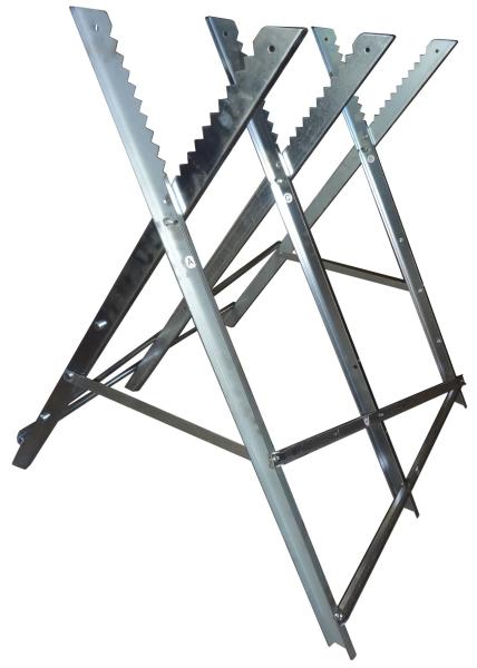 Foldable Heavy Duty Steel Sawhorse For Saw Trestle Garden Tool 1.5mm 2.0mm Thickness