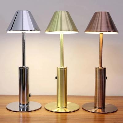 28cm Wireless Restaurant Bedside Desk Lamp JSTD 07 Touch Switch Table Lamp For Bar