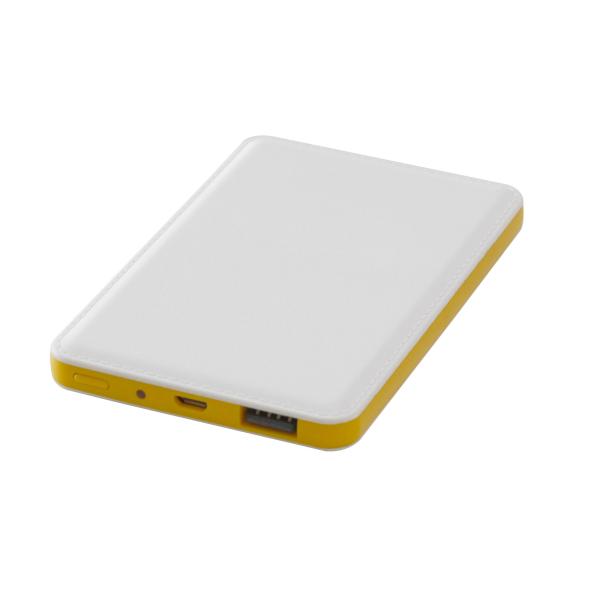 2800mAh Capacity power banks, Plastic, Leather effect cover, Charger for iPhone, Samsung.