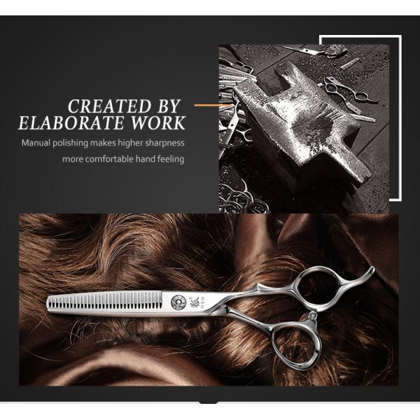 Japanese Steel Hair Thinning Scissors , Stable Special Hairdressing Scissors