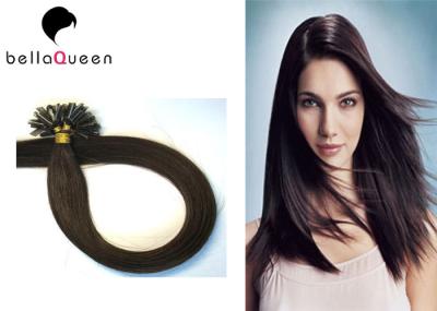 Grampo não processado em extensões do cabelo da U-Ponta, do Virgin brasileiro polegada 18-28