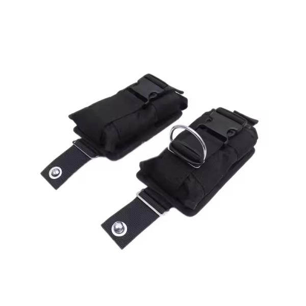 Quick Release 10LBS Scuba Diving Pockets For Technical Diving Sidemount