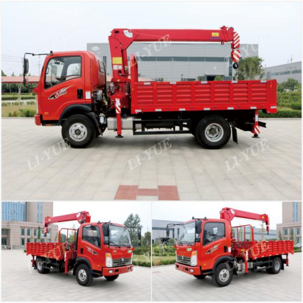 Construction Telescopic Boom Mobile Crane SQ3.2SK2Q With 8.4T.M Rated Lifting Moment