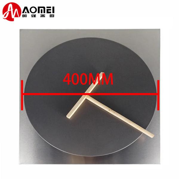 450*485*220mm Fabricante comercial de crêpe a gás de ferro fundido para produção de panquecas e crêpes