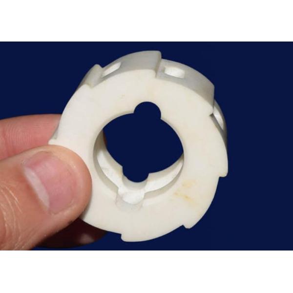 High Fracture Toughness Zirconia Ceramic Roller Pulley with Ceramic Shaft