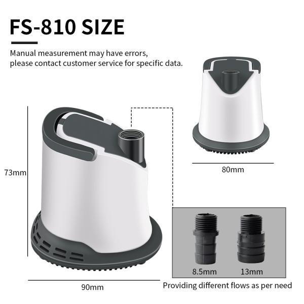 Aquarium Submersible Quiet Adjustable Bottom Suction Water Pump 1050GPH 4000L/H 90W