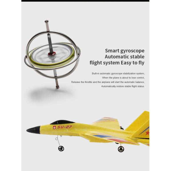 Remote Control Glider Toy for Children Electric AA Foam Airplane Flying Toy 100m Range