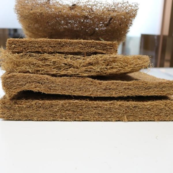 High Quality Yellow-brown Factory Coconut Coir Air Filter Natural Product for Paint Booth spray booths