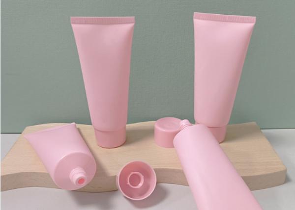 Transparent LDPE HDPE Eco Friendly Cosmetic Tube For Body Lotion Packaging