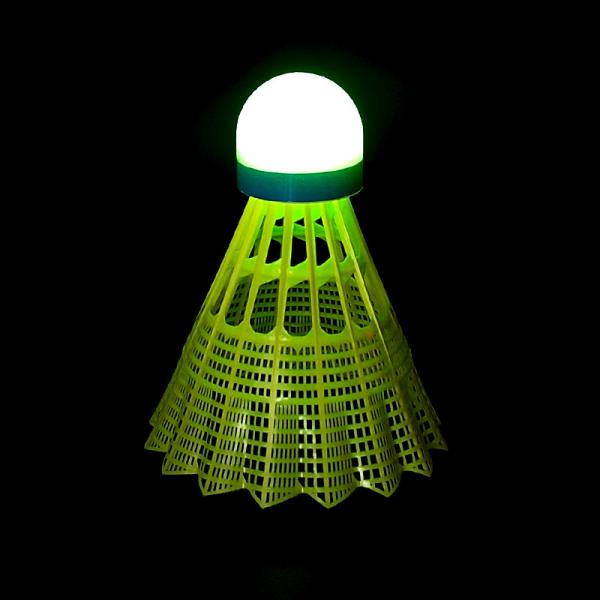 LED Lighted Badminton Birdies Colorful Flashing Glowing Shuttlecock