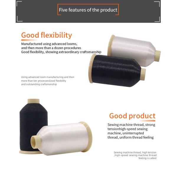 0.12MM Нить из нейлона 100% нейлона Невидимая рыбная линия для вышивки полотенца