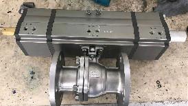 Double acting 180 Degree Pneumatic Rotary Actuator control valve