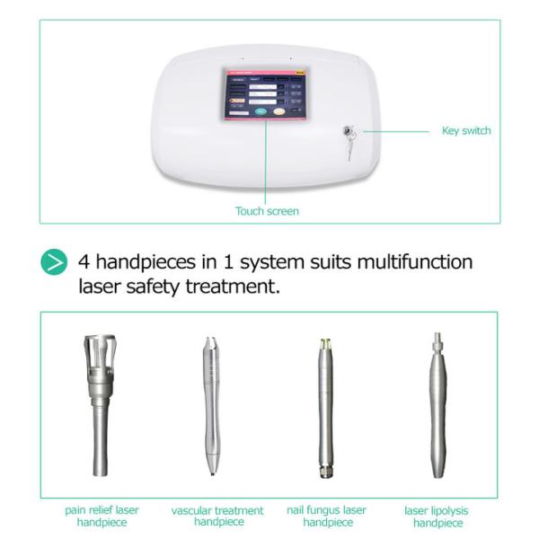 Диода обработки 980nm Toenail лазер лазера грибного медицинский для обработки Onychomycosis