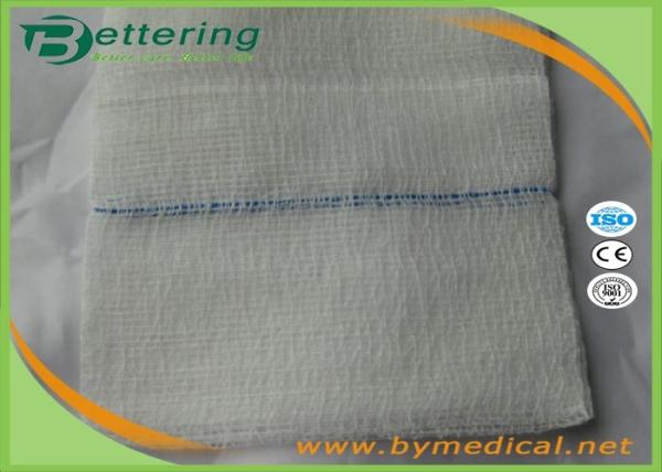 Cotton Medical Wound Dressing Gauze Swab , Wound Care Pads For Absorbing Fluids