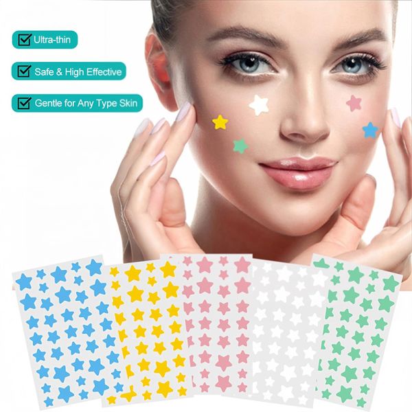 OEM Colorful Portable On The Go Acne Patches Built In Mirror Blemish Treatment