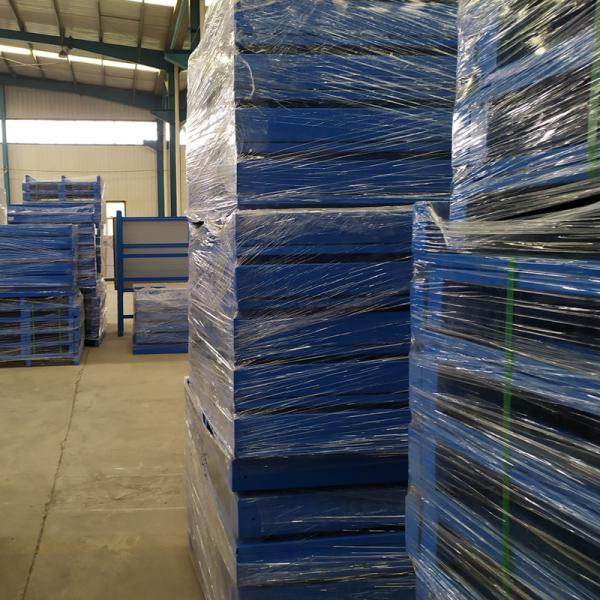 Repisas de palets galvanizadas de acero de trabajo pesado