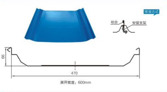 2ft x 8ft 16 Gauge Color Coated Metal Roofing Z275 Building Pre-Painted Ripple Galvanized Steel Plate Board for Warehouses