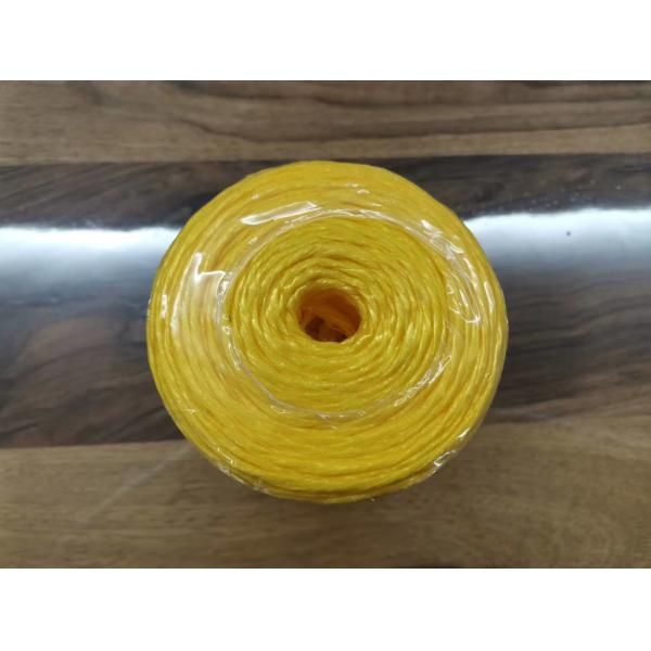 Yellow Color 2mm Pp Baler Twine 250g- 2000g Agriculture Packing
