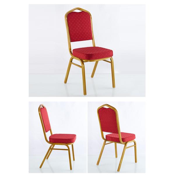 Silla de banquete de repuesto de corona púrpura H94CM sillas de banquete comerciales