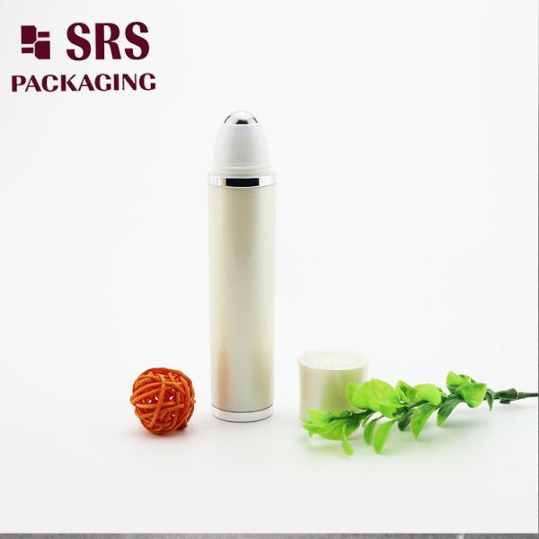 Luxury Eye Cream Roller Ball Bottle Pearl White Color 30ml