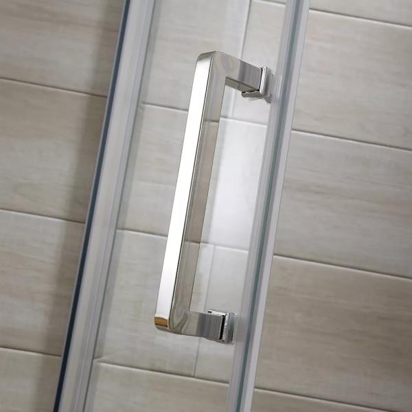 Sliding Door Steam Bath Shower Cabin Ss304 Frame 8mm Tempered Glass