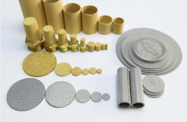 1 5 10 20 50 100 Microns Bronze Disc Sintered Metal Powder Filter