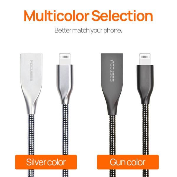OEM MFI USB Lightning Charging Cable Full Metal For Apple IPhone