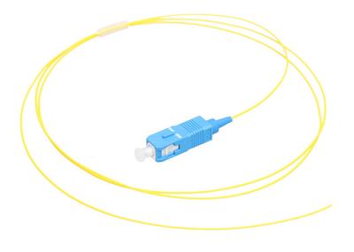 Single Mode 0.9mm Optical Fiber Patch Cord Pigtail SC UPC Fiber Optic Jumper