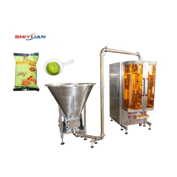 5-15Ppm speed Auto Liquid Packing Machine For Chilli Sauce Pasty