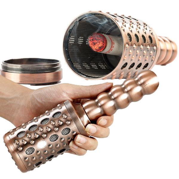 Abdomen Hand and Leg Moxibustion Massage Moxa Roll Burner Stick with Pure Copper