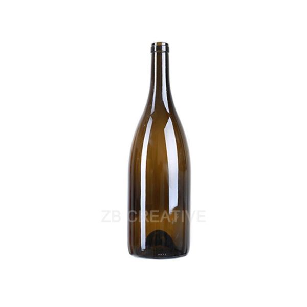 1500ml Custom Wine Bottles Magnum Rhine Glass Bottle Cork Top For Riesling 900g 5938K