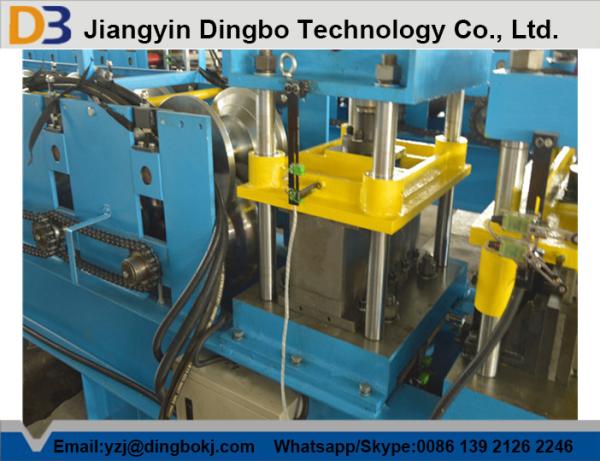 5.5KW Roof Ridge Cap Metal Roll Forming Machine In Wall Board For Civilian Buildings