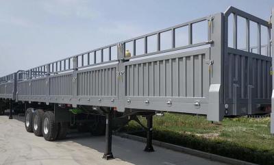 Jost Kingpin 3 Axle Side Wall Semi Trailer for Heavy Duty Transportation Provider