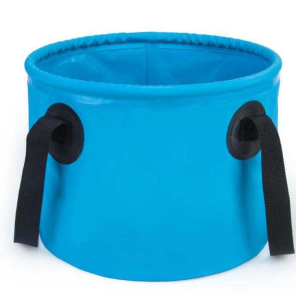 13L Portable Collapsible Water Bucket For Traveling Camping Hiking Fishing Beach