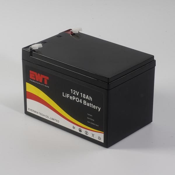 EWT 12.8V 18AH Lifepo4 Fornecimento de bateria para aparelho elétrico externo