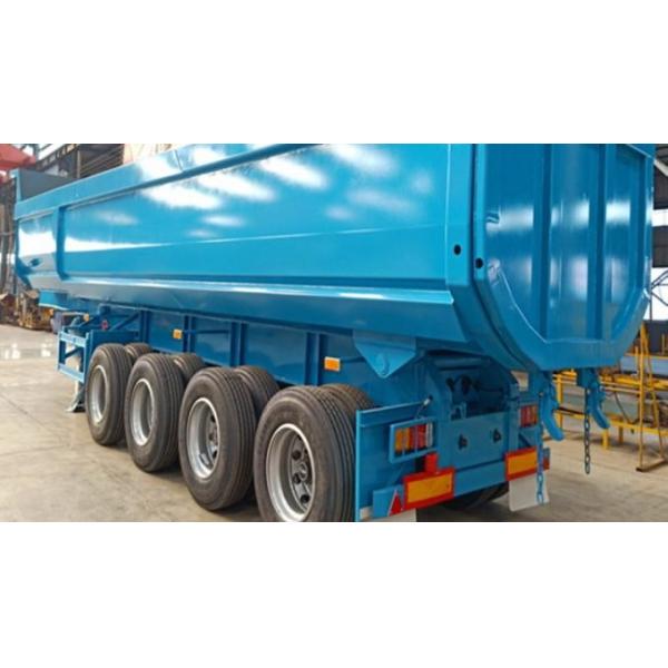 U Shape 80T Truck Semi Trailer 40 Cbm 45 Cbm