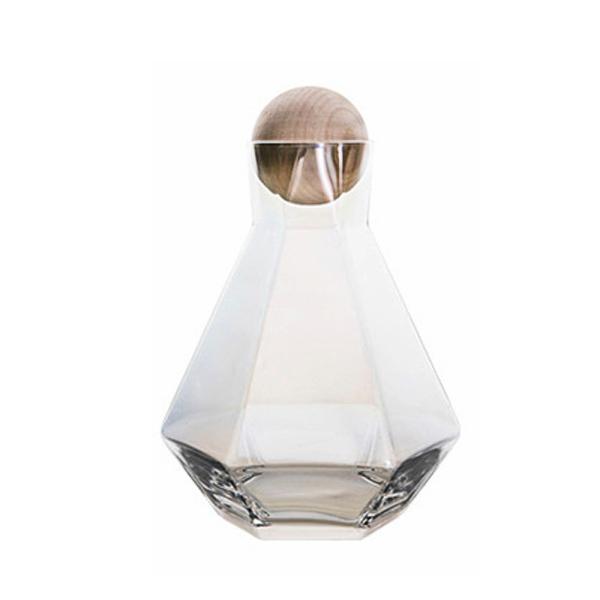 Tabletop Supplier 700ml 750ml Lead Free Crystal Whiskey Decanter Rock Whiskey Water Carafe