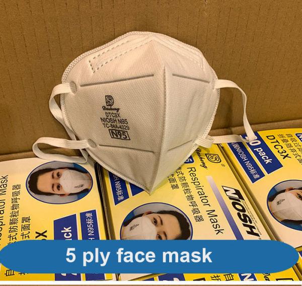 Non Woven Medical Grade Face Mask Non - Irritating High Filtration Soft