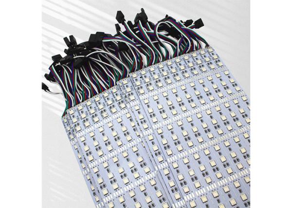 Colorful 5050RGB LED Hard Strip 60 Lights 12V Working Voltage