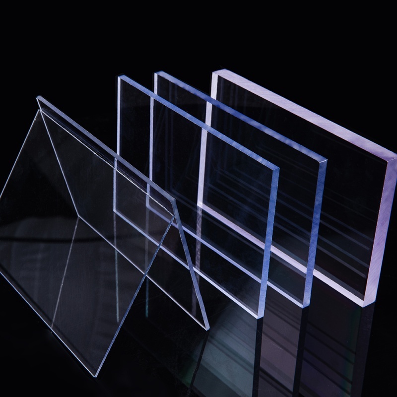0.8-8mm Thick Polycarbonate Anti-Scratch Transparent PC Sheet Safer Than Glass