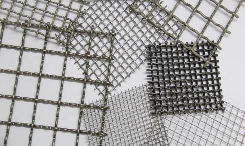 Woven Stainless Steel Crimped Wire Mesh, for Industrial, Material Grade: 304/316