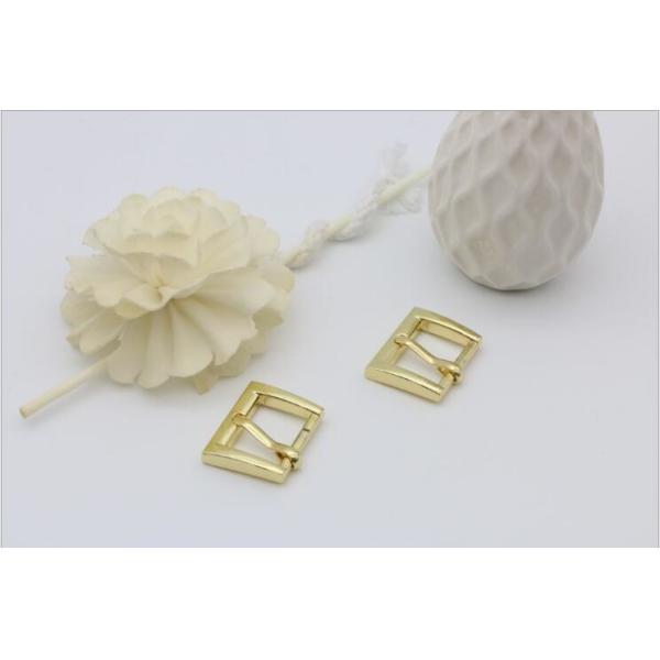 China supplier customized cheap blank zinc alloy 19.5 mm pin belt buckles wholesale