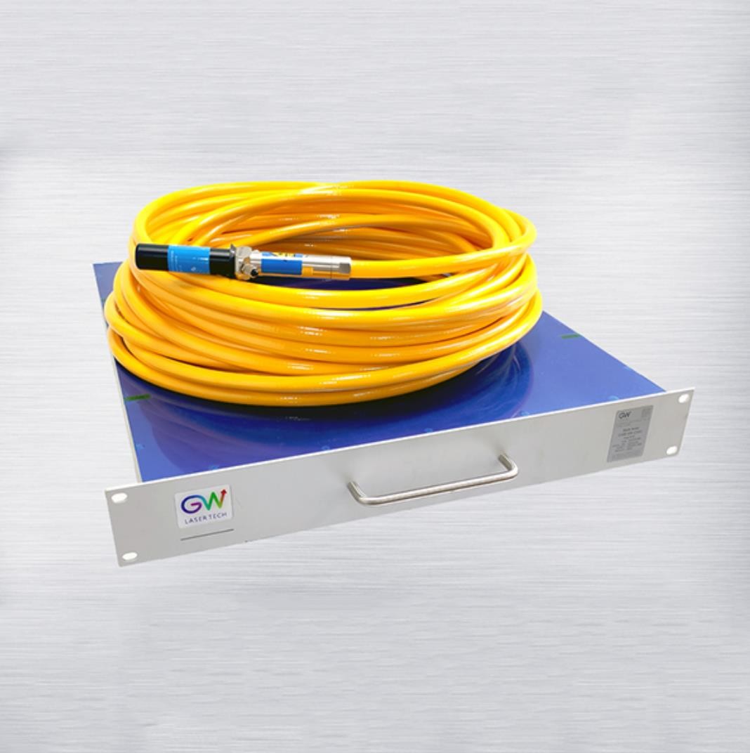 Провод 1500W сварочного аппарата 15m лазера GW IPG Handheld с охладителем воды