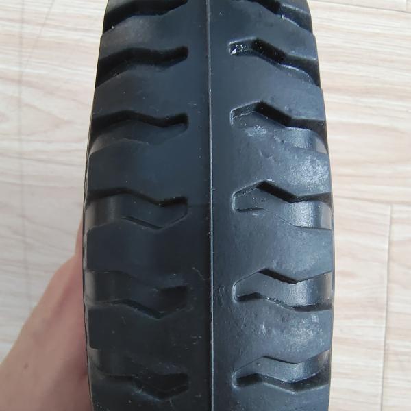 250-4 Metal Rim Wheel Barrow 8 Inch Hand Trolley Pneumatic Tire Rubber Wheel